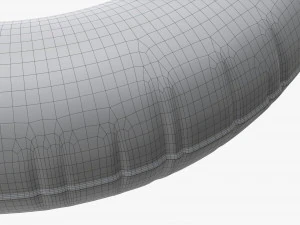 Inflatable Swimming Ring 3D Model