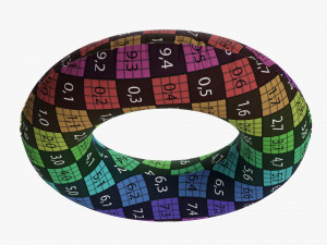 Inflatable Swimming Ring Modelo 3D