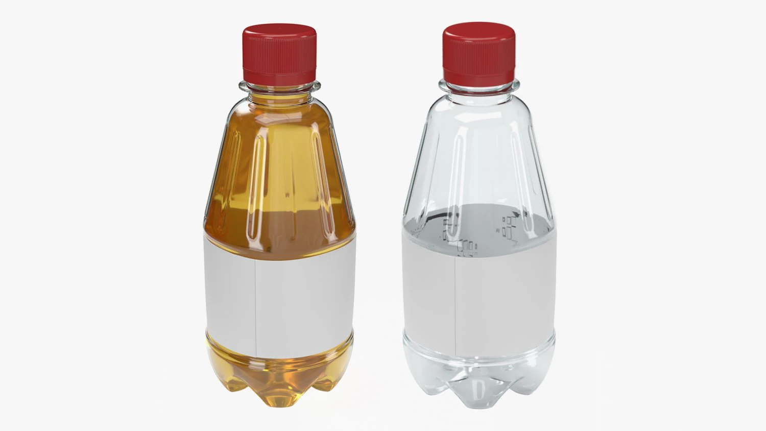 Juice bottle 300ml 3D Model .c4d .max .obj .3ds .fbx .stl .blend 