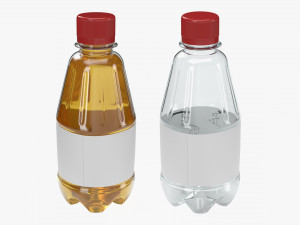 Juice bottle 300ml 3D Model