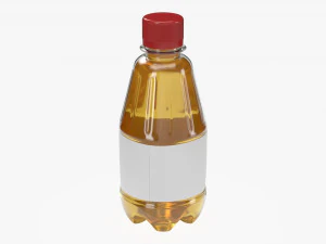 Juice bottle 300ml 3D Model