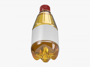 Juice bottle 300ml 3D Model