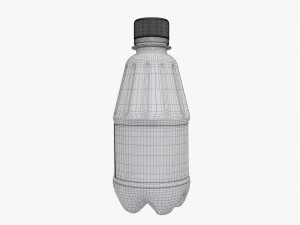 Juice bottle 300ml 3D Model