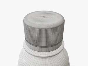 Juice bottle 300ml 3D Model