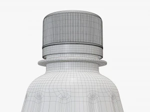 Juice bottle 300ml 3D Model