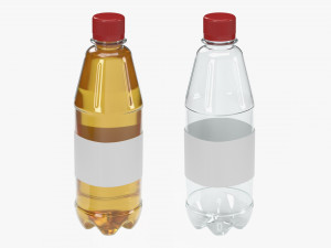 Juice bottle 500ml 3D Model