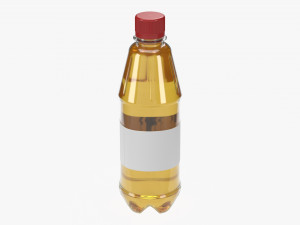 Juice bottle 500ml 3D Model