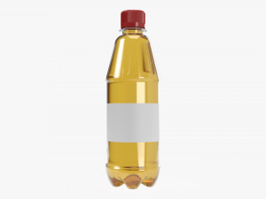 Juice bottle 500ml 3D Model