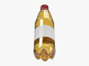 Juice bottle 500ml 3D Model