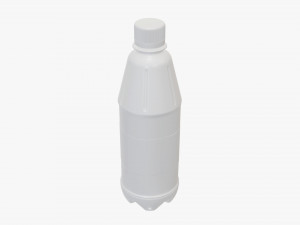Juice bottle 500ml 3D Model