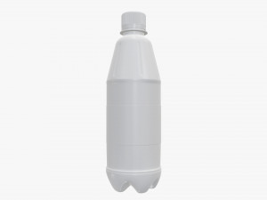 Juice bottle 500ml 3D Model