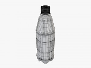 Juice bottle 500ml 3D Model