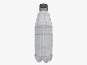 Juice bottle 500ml 3D Model