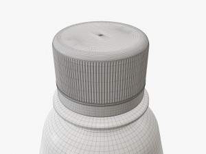 Juice bottle 500ml 3D Model