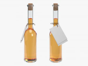Drankfles 10cl 3D Model