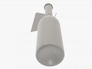 Liquor bottle 10cl Modelo 3D
