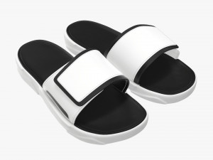 Mens slides footwear sandals 01 Modelo 3D
