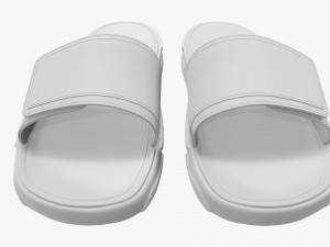Mens slides footwear sandals 01 3D Model