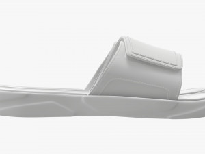 Mens slides footwear sandals 01 3D Model