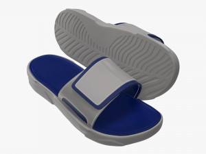 Mens slides footwear sandals 01 v2 3D Model