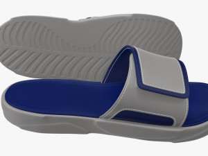 Mens slides footwear sandals 01 v2 Modelo 3D