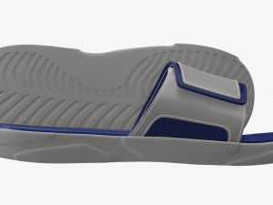 Mens slides footwear sandals 01 v2 Modelo 3D