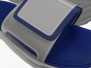 Mens slides footwear sandals 01 v2 Modelo 3D
