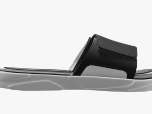 Mens slides footwear sandals 02 3D Model