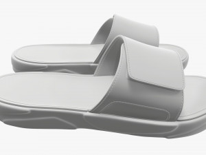 Mens slides footwear sandals 02 Modelo 3D