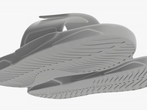 Mens slides footwear sandals 02 Modelo 3D
