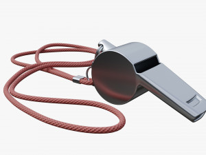Metal whistle 3D Модель