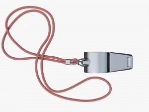 Metal whistle 3D Модель