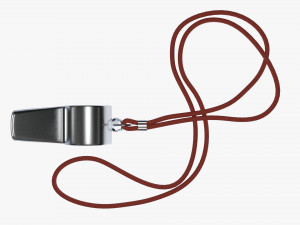Metal whistle 3D Модель