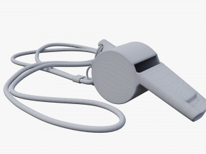 Metal whistle 3D Модель