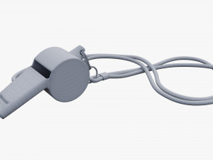 Metal whistle 3D Модель