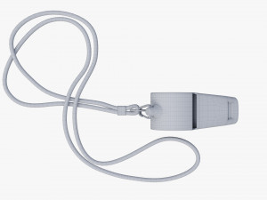 Metal whistle 3D Модель