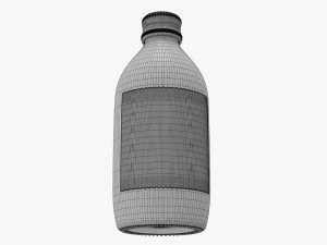 Mixed drink bottle 330ml v1 3D Модель