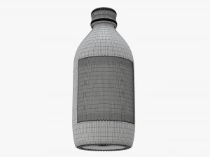 Mixed drink bottle 330ml v1 3D Model