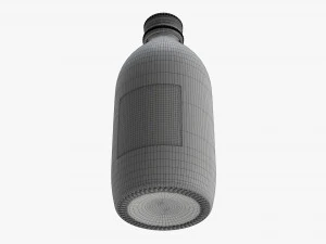 Mixed drink bottle 330ml v1 3D Model