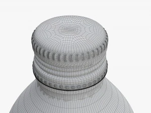 Mixed drink bottle 330ml v1 3D Model