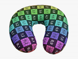 Neck pillow 3D 模型