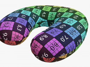 Neck pillow 3D 模型