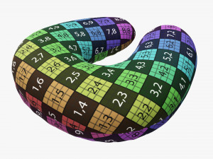 Neck pillow 3D 模型