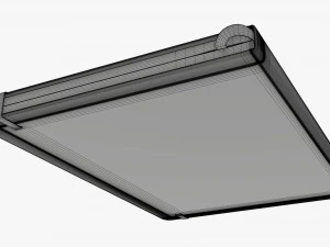 Notebook hardcover with strap A4 large 3D Model