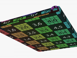 Notebook hardcover with strap A4 large Modelo 3D