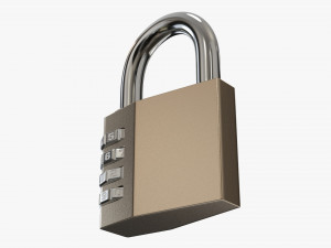 Padlock 01 Modelo 3D