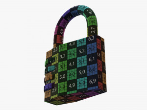 Padlock 01 Modelo 3D
