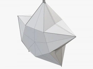 Paper star shape 3D Model