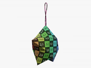 Paper star shape 3D Model