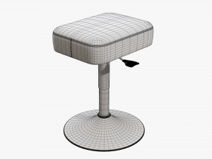 Piano stool 01 Modelo 3D